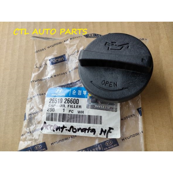 HYUNDAI ATOS ACCENTLC ELANTRAXD MATRIX ENGINE OIL CAP 2651026600