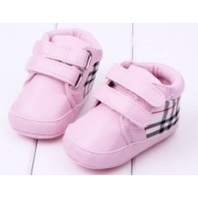 pink burberry shoes