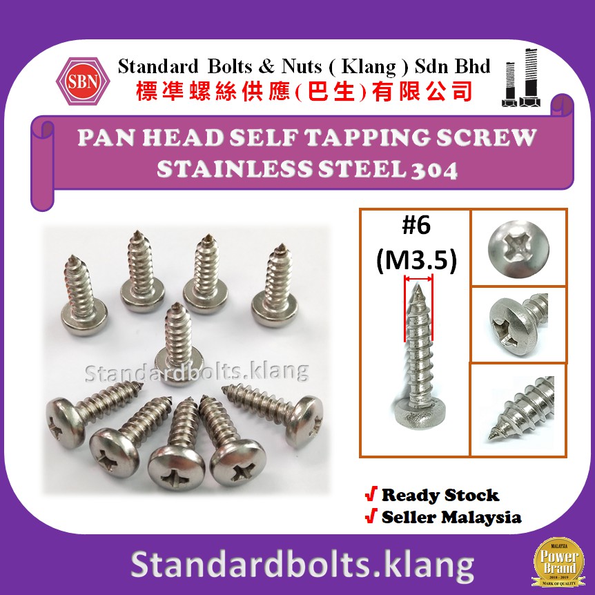 STANDARD BOLTS & NUTS (KLANG) S/B, Online Shop Shopee Malaysia
