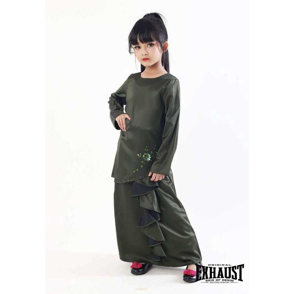 Exhaust Baju Kurung Fashion Kids 7115#1