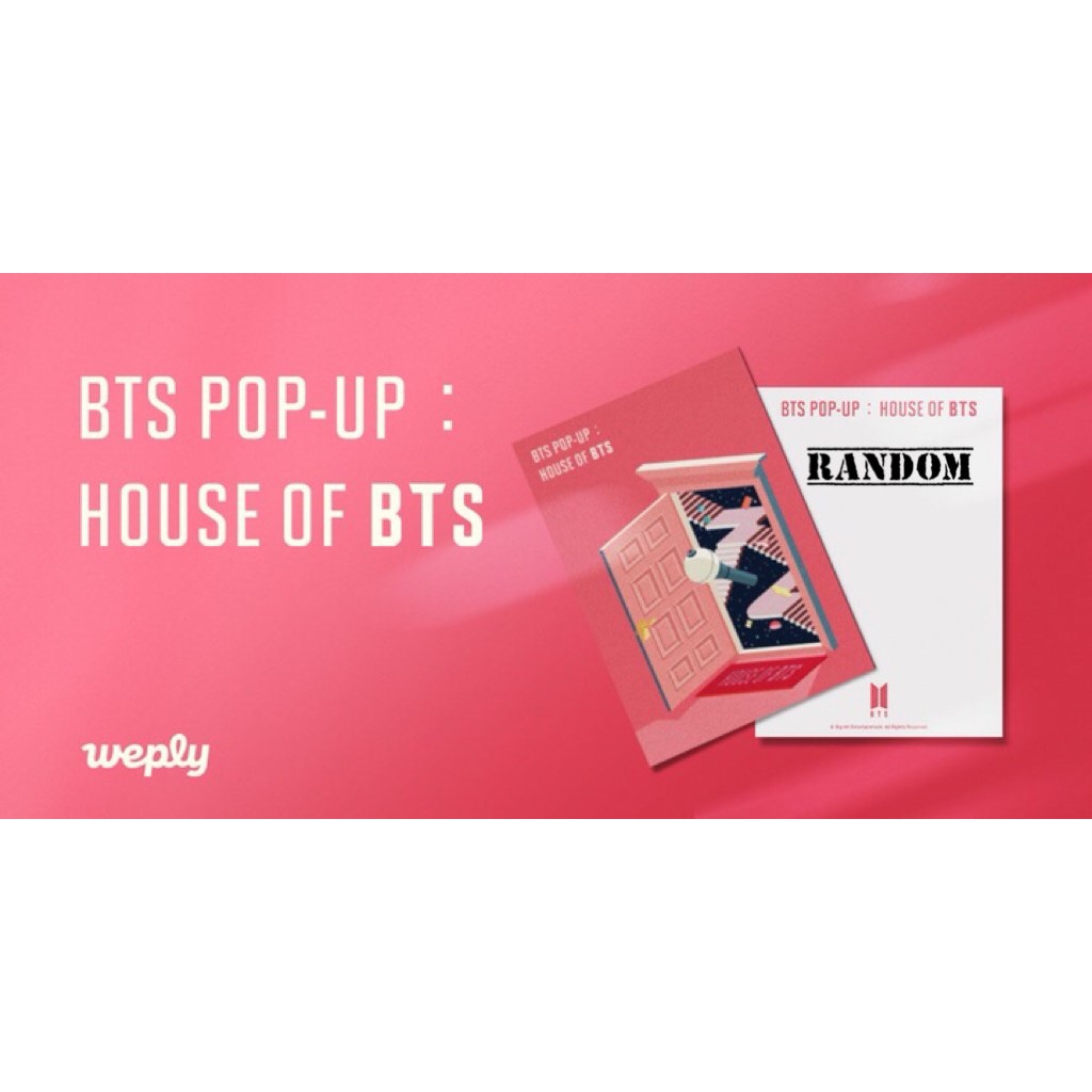 BTS popup HOUSE OF BTS  限定 ポストカード