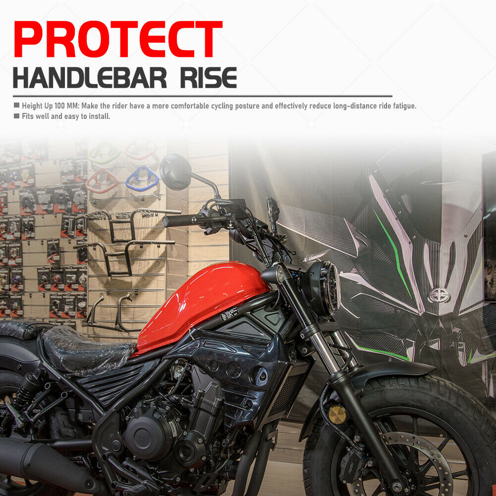 Handlebar Raiser Riser for Honda Rebel CMX 500 300 Moves up 100mm Back 25mm  2017 2018 2019 2020 | Shopee Malaysia