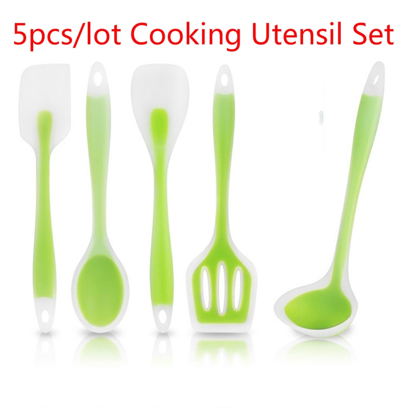 5pcs Lot Heat Resistant Kitchen Tools Cooking Utensil Set