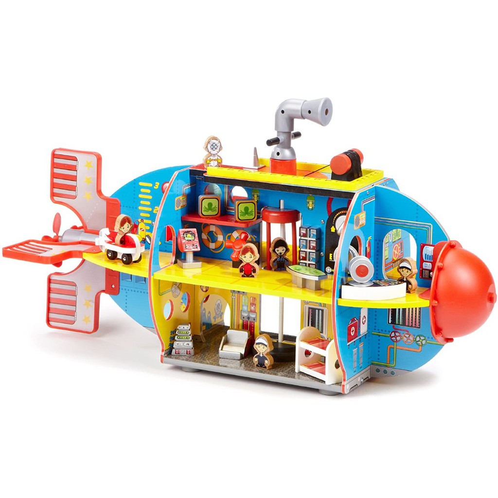 BRAND NEW KIDKRAFT PRODUCTSFUN EXPLORER ROCKET SHIP PLAY SET AND