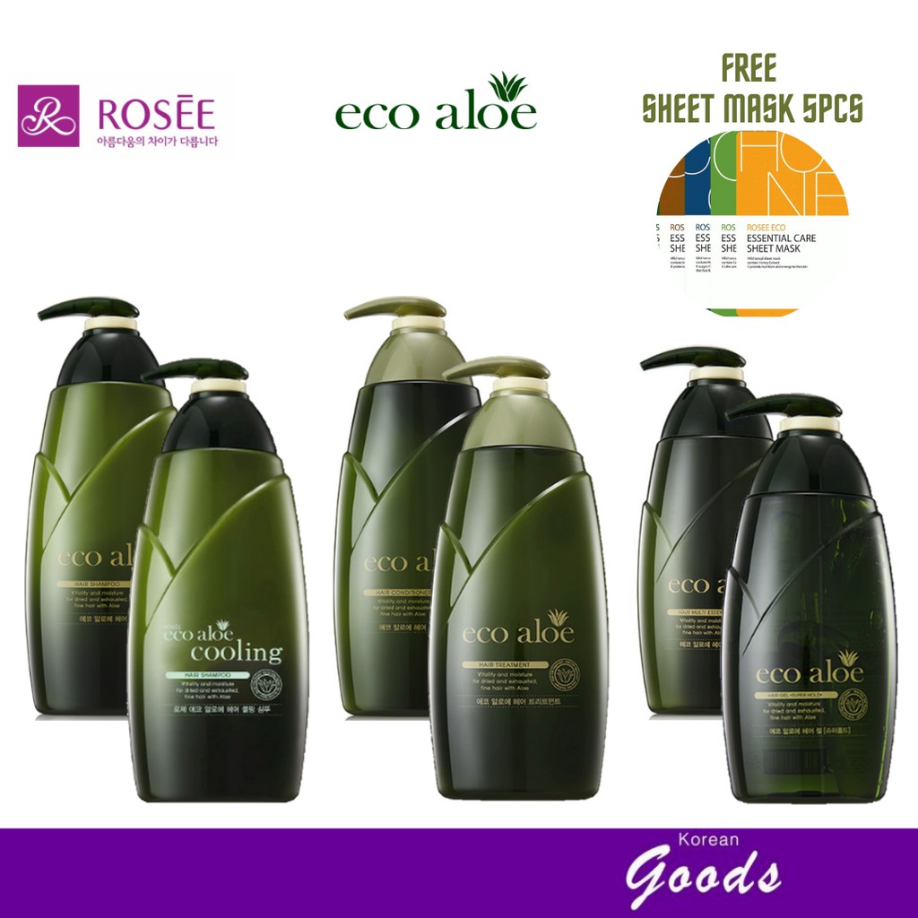 ROSEE eco aloe anti-dandruff and anti-hairloss Shampoo ...