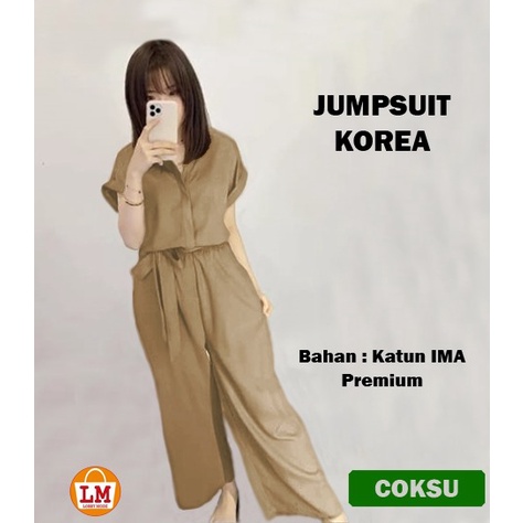Suit Korean JUMPSUITWanita All Sizes Awesome/ 23756