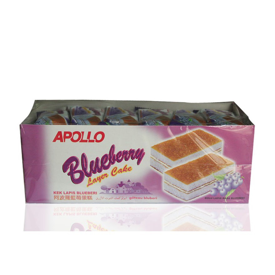 24 Pcs Apollo Blueberry Layer Cake (LOCAL READY STOCKS) | Shopee Malaysia