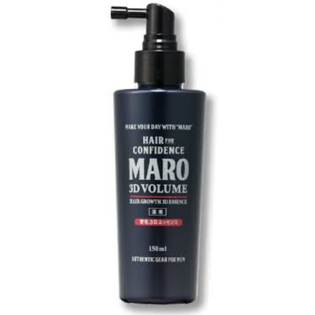 Maro 3D Volume Essence - 3D Volume (Hair Growth Essence ) Japan Product  150ml | Shopee Malaysia