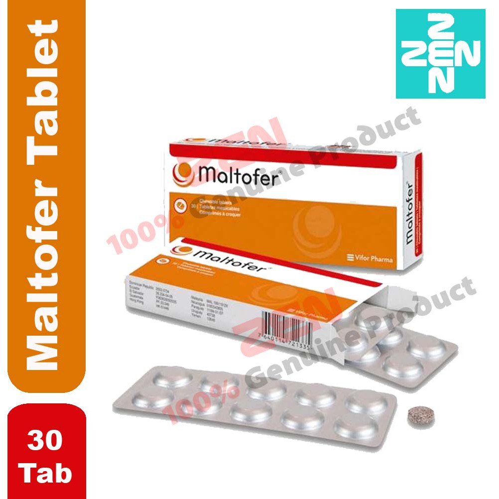 Maltofer Fol Chewable Tablet 100MG 30s | Shopee Malaysia