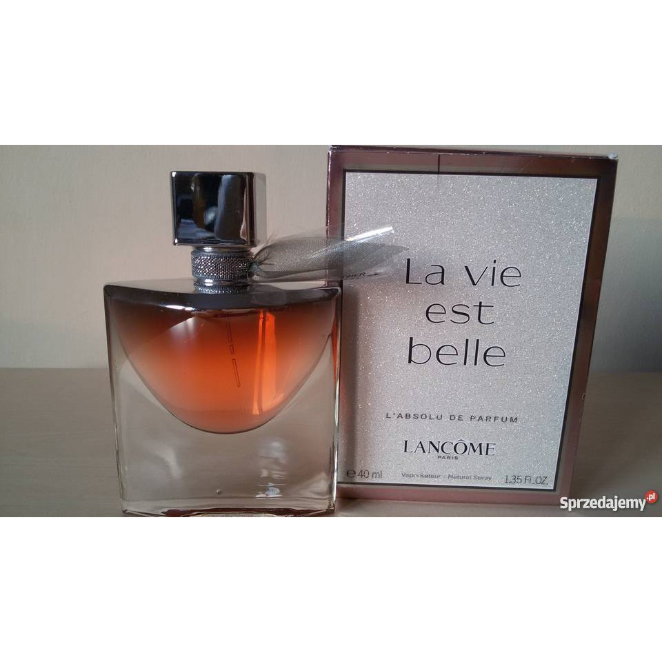 la vie est belle parfum absolu