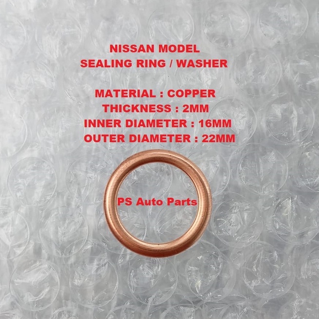 Nissan Engine Oil Drain Plug Washer Nissan Seal Ring For Oil Drain Plug
