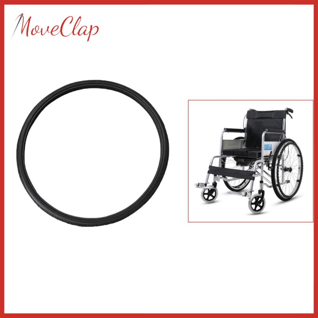 Essential Quality 1PC Heavy-Duty Universal Wheelchair Tire Snap-On Polyurethane Street 20 22 24x1 3/8 inch Reliable - Image 3