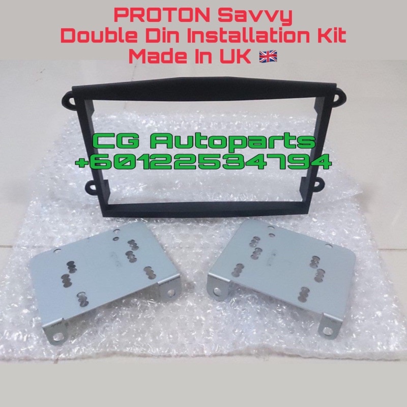 Proton Savvy Radio Casing Double Din Kit Made In UK ?? | Shopee Malaysia