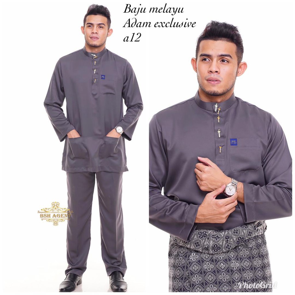 🌹(S - 3XL) PART 1 ~ BAJU MELAYU ADAM by butik BUSANA SITI HAWA 