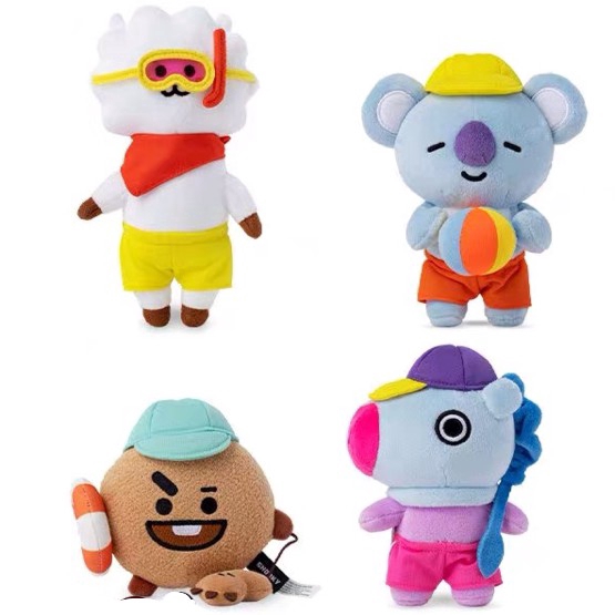 bt21 summer plush