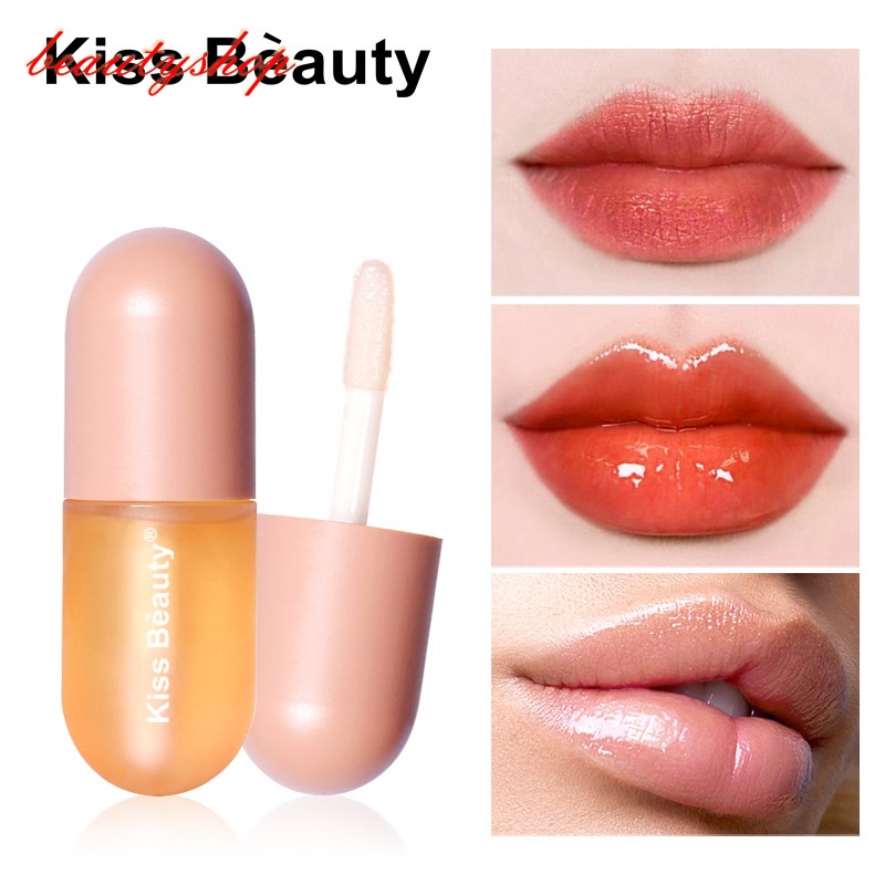 Kiss Beauty Lip Balm, Lip Plumper and Lip Care Gloss, Can make the lips