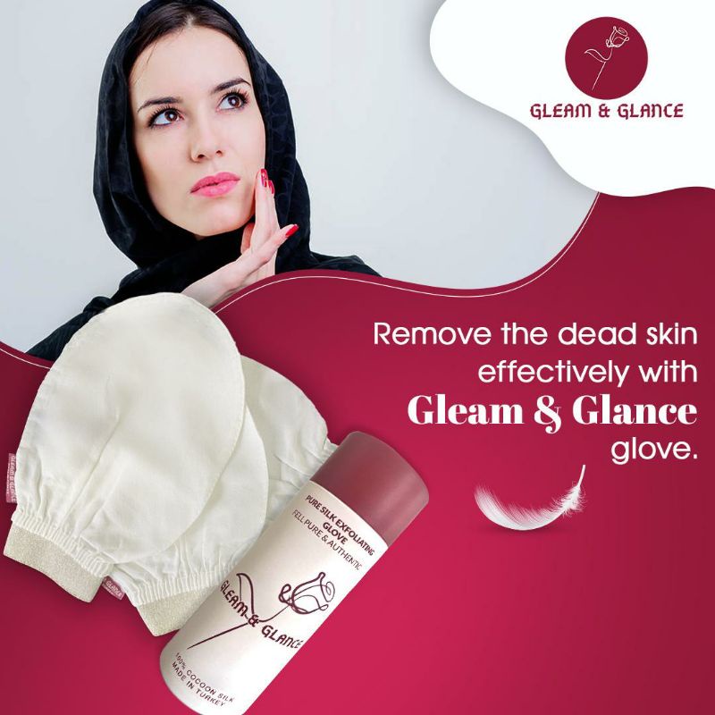 TURKISH SILK Hammam, Exfoliating glove, Scrubber, Loofah Shopee Malaysia