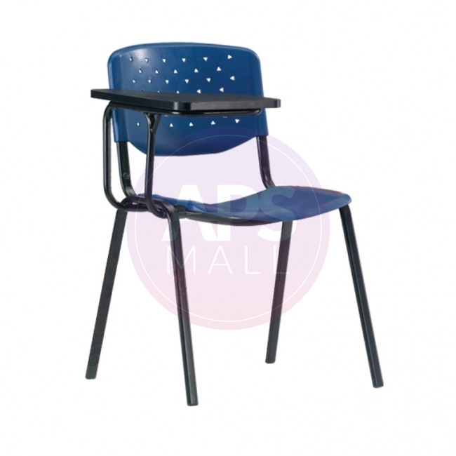 Ready Stock Quality Tuition Chair W Writing Table Arm Plastic