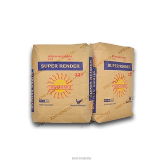 1KG (REPACKED) 3 in 1 LAFARGE Quickrender 387 MATAHARI Render 331 Ready ...