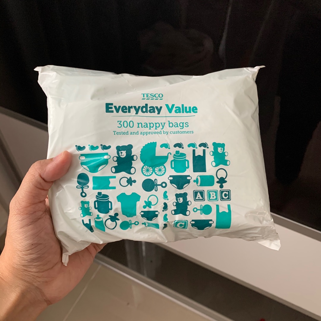 tesco nappy bags 300