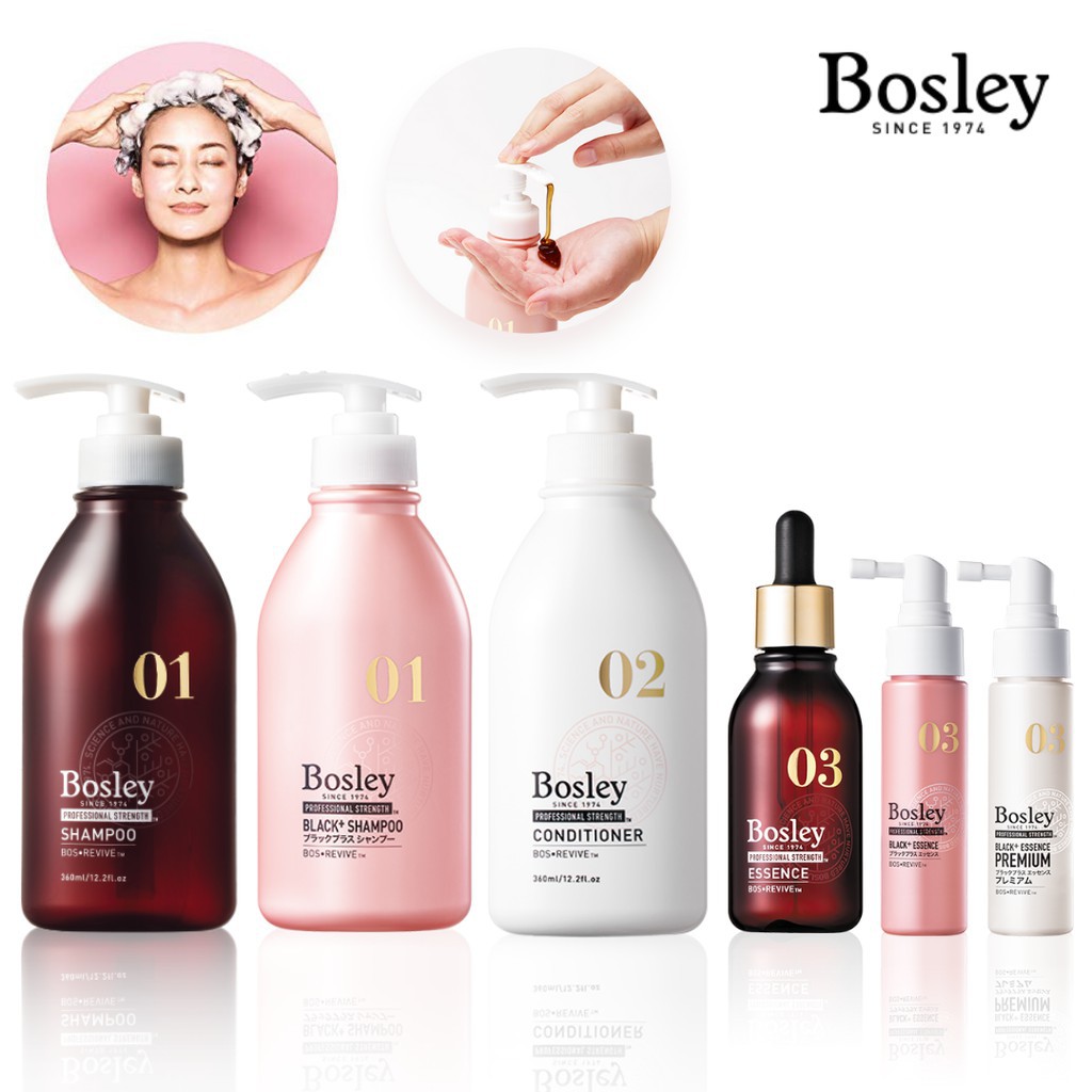 Bosley Professional Strength Volume Haircare Collection Shopee