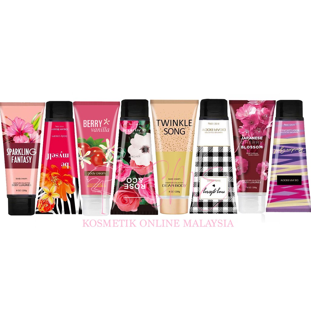 body cream body lotion