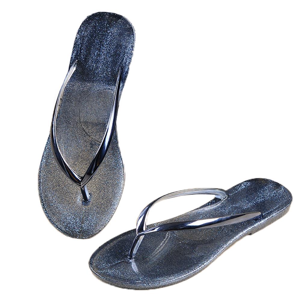 clear flip flop sandals