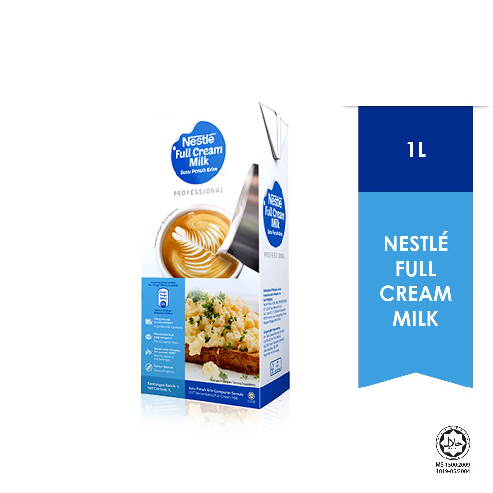 NESTLE JUST MILK Full Cream Professional 1L Shopee Malaysia