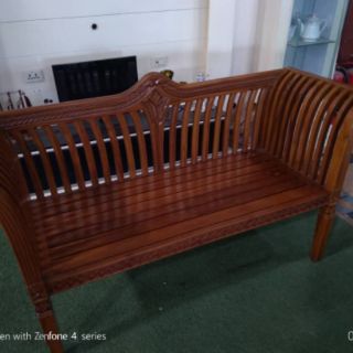  Kerusi Kayu Jati  2 Seater Ready Stock Shopee Malaysia