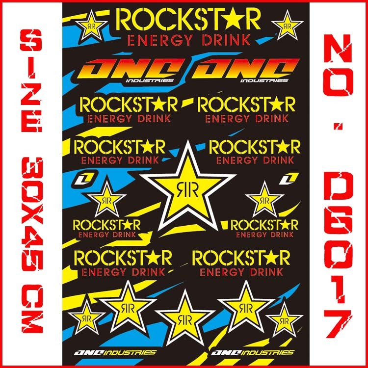 Auto Parts Accessories New Motocross Bike Sticker Bomb Decal