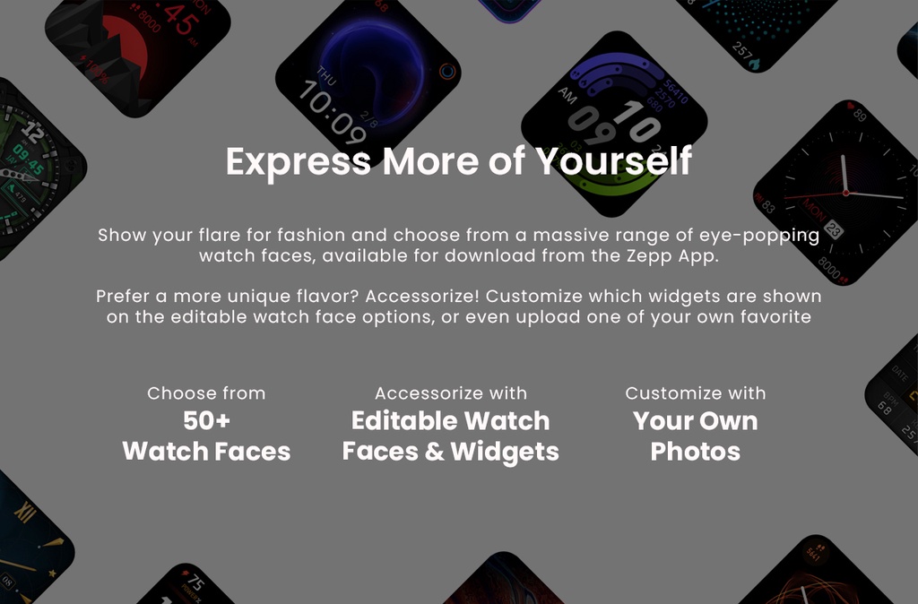 Amazfit Bip 3 With 1.69 Display Smartwatch (Official 1 Year Warranty) description image 4
