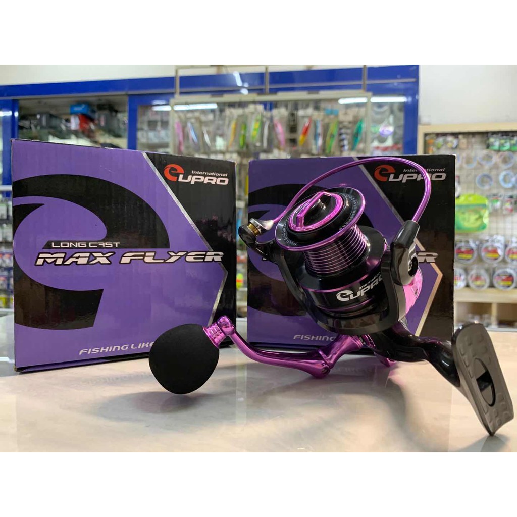Eupro Max Flyer Long Cast Mf 5000 Mf 6000 Fishing Reel Shopee Malaysia
