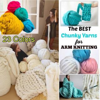 large yarn for arm knitting