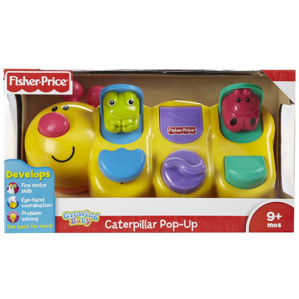 caterpillar pop up fisher price