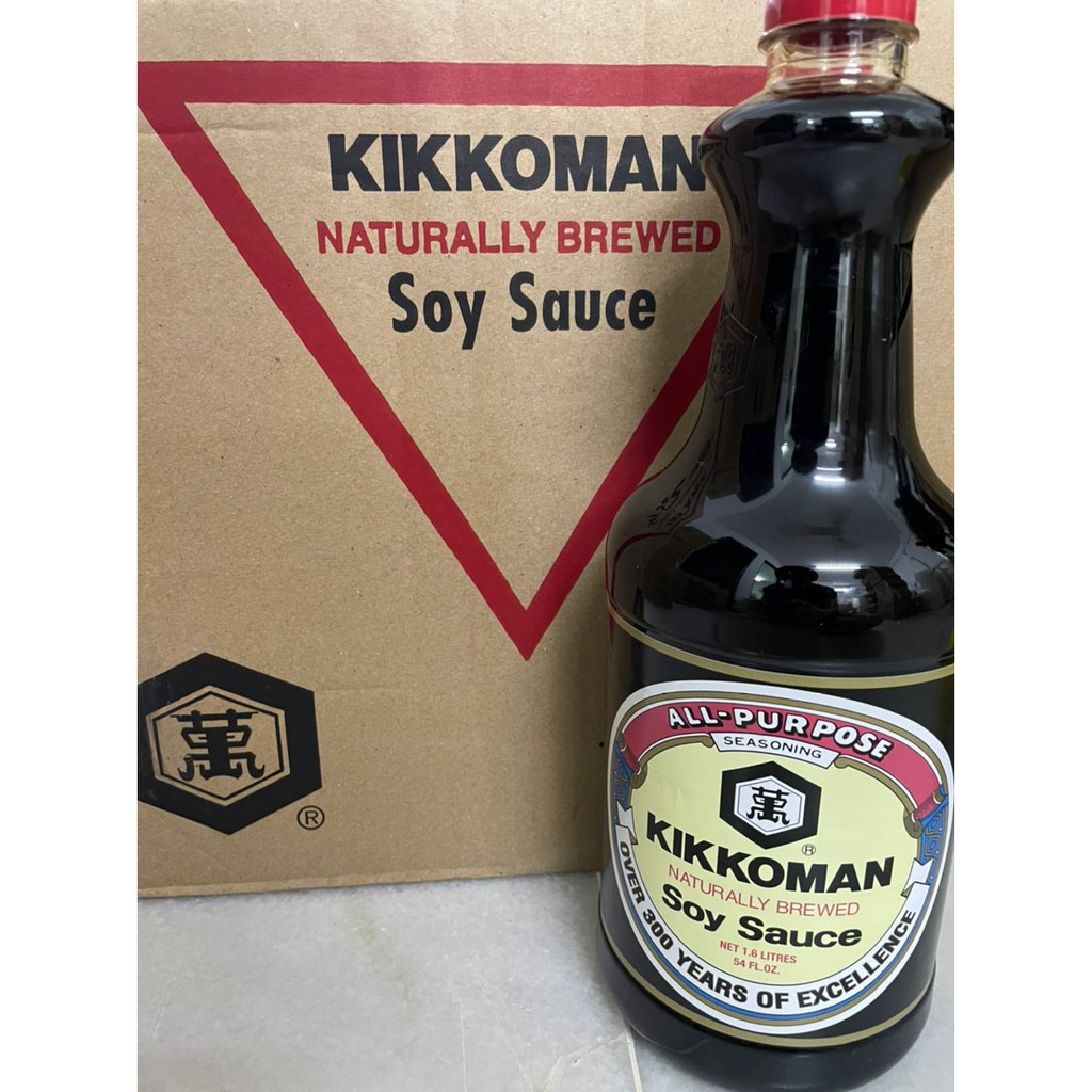 Kikkoman Naturally Brewed Soy Sauce 1.6L (Shoyu) Shopee Malaysia