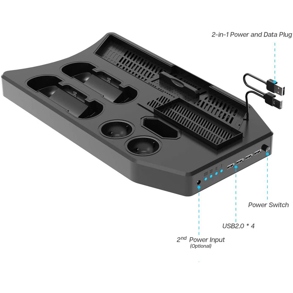 elecgear ps4 vertical cooling stand