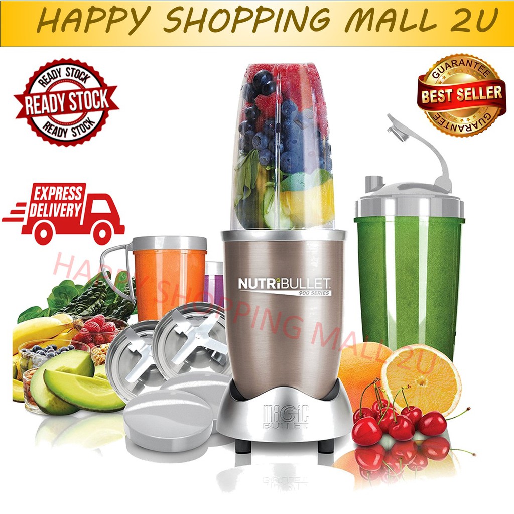 Multifunctional Superfood Nutri 900W PRO 900 Series 15 Pcs Bullet Blender Juicer