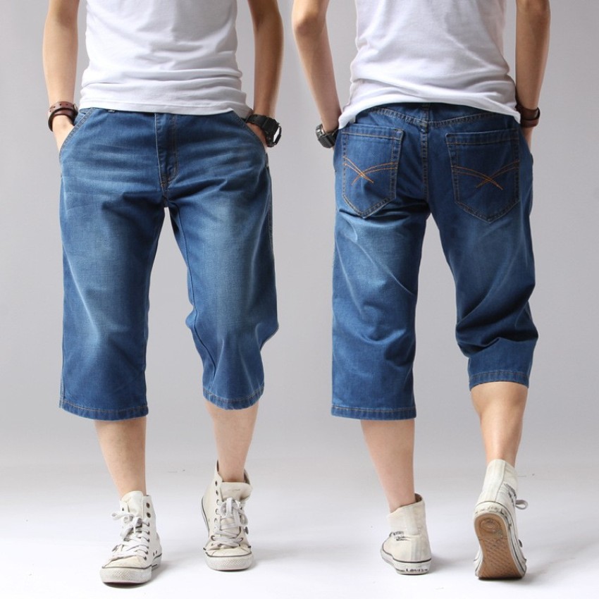 short length jeans men