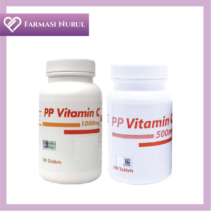 Buy Ready Stock Pp Vitamin C 1000mg 100 Tabs Or 500mg 100 Tabs Seetracker Malaysia