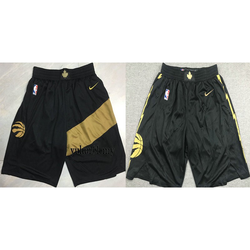 black and gold nba shorts