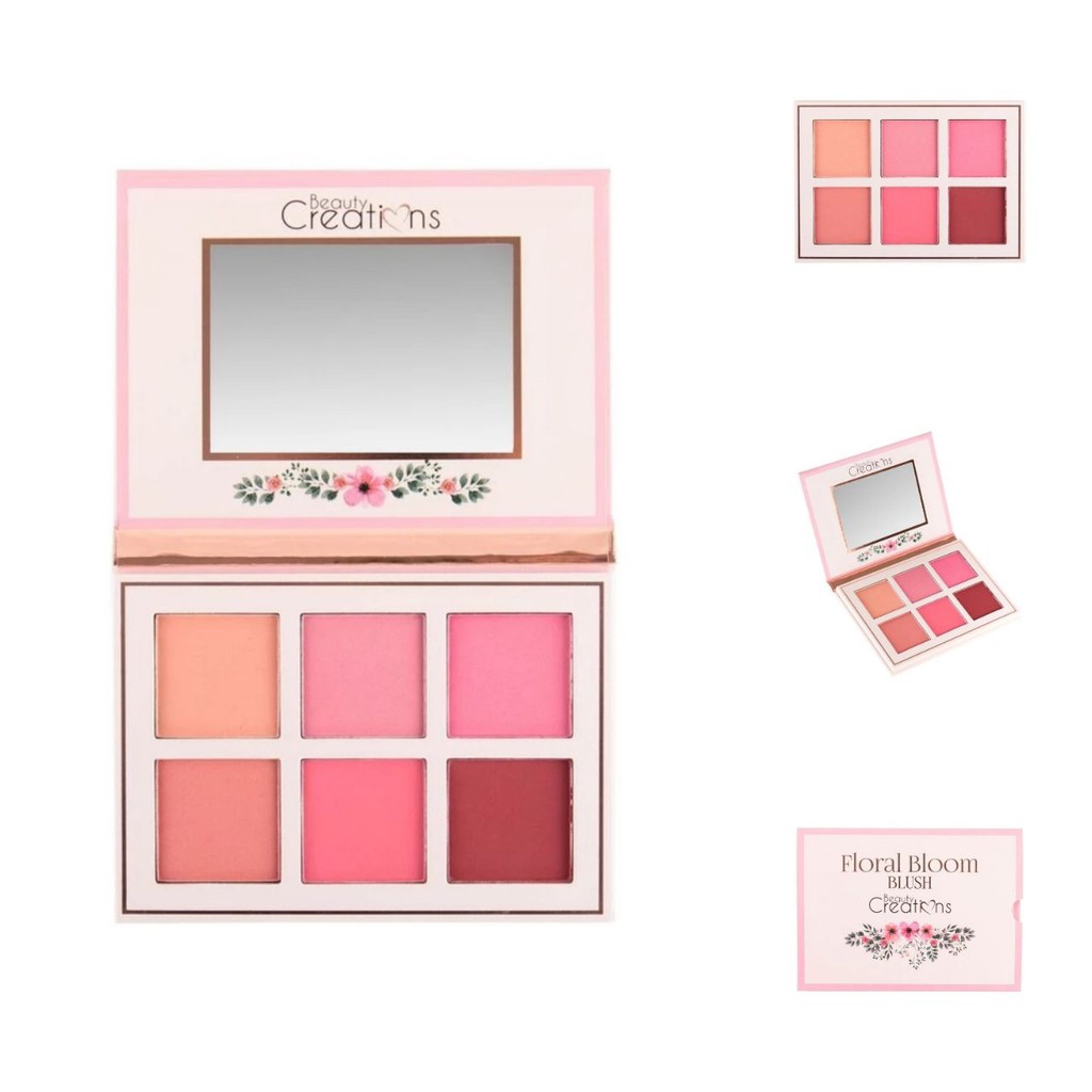 Floral Bloom Blusher Palette Live Life In Full Bloom Shopee Malaysia