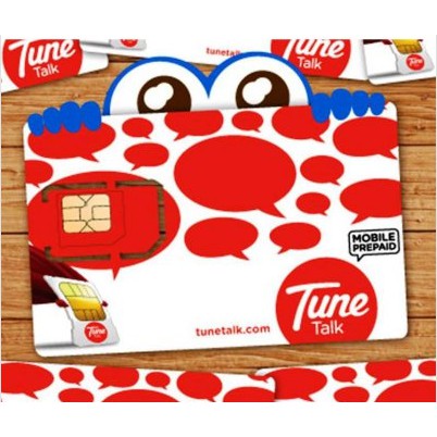 Tune Talk Mobile Prepaid Sim can buy 365 days validity ...