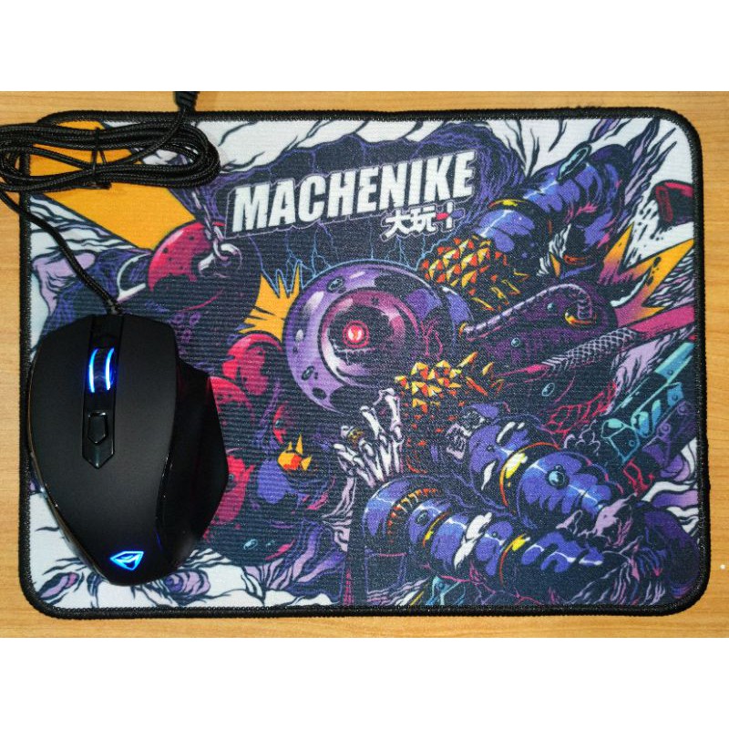 MACHENIKE M1 3200 DPI wired mouse and mouse pad bundle Shopee Malaysia