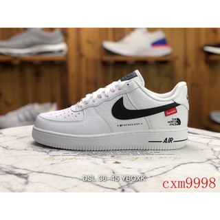 supreme north face nike air force 1