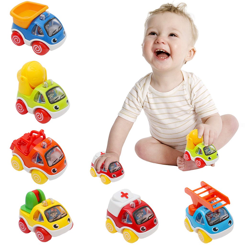 baby playing cars