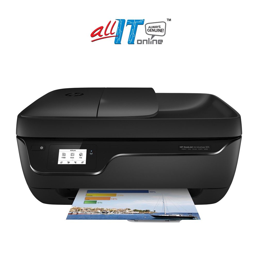 HP 3835 Deskjet Ink Advantage All in One Printer [Free HP ...