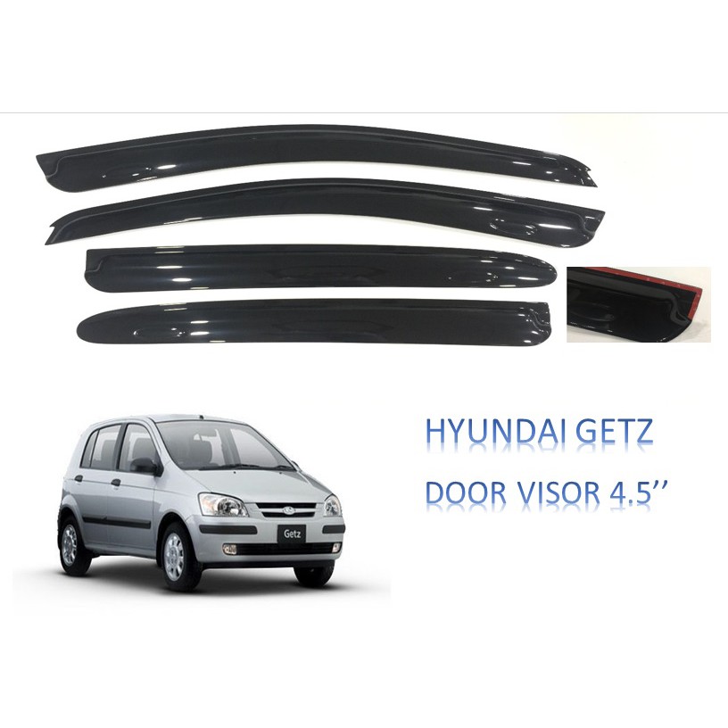 Hyundai Getz Original Door Visor 4 5 Shopee Malaysia