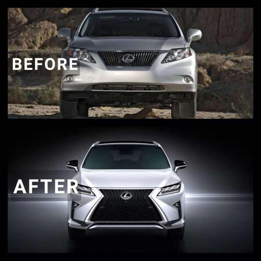 Lexus Rx270 Rx350 2009 Conversion New Facelift 2013 2017 Bumper Trd F