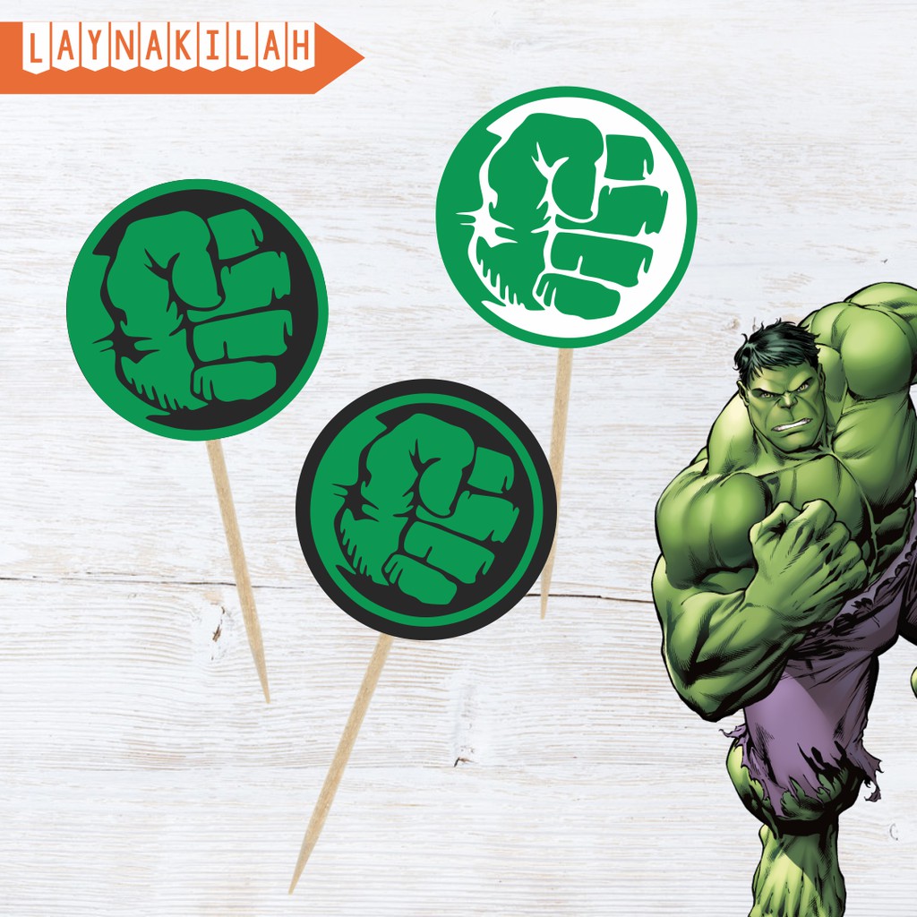 Hulk Printable Cake Toppers magicheft