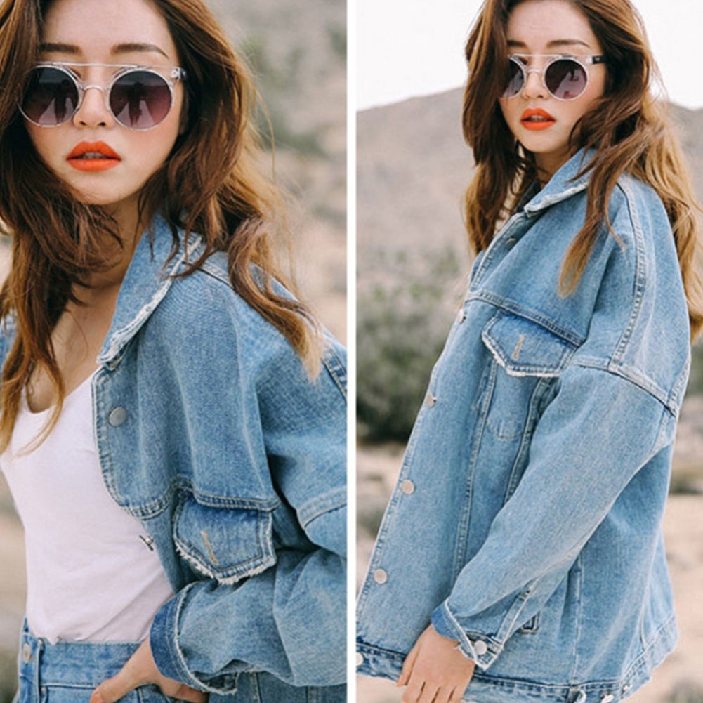 boyfriend oversized denim jacket